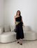 VESTIDO DÉBORA NULA MANGA PRETO