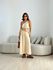 VESTIDO CLÉO NULA MANGA NUDE