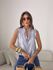BLUSA FABRÍCIA BOTÕES AZUL