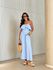 VESTIDO KAROL BABADO BUSTO AZUL