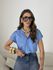 CAMISA NOEMI ACETINADA AZUL
