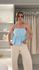 BLUSA PALOMA BOTÕES AZUL CLARO