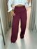 CALÇA ANA JULIA PANTALONA VINHO