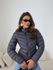 PUFFER REGINA ZÍPER CINZA