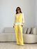 CONJUNTO SARA COLETE CALÇA YELLOW BUTTER