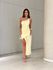 VESTIDO LUCY DRAPEADO YELLOW BUTTER