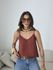 Blusa Miriam Alcinha Terra Cota
