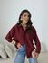 Camisa Talita Crepe Vinho
