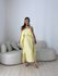 Vestido Yara Babados Amarelo