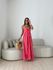 VESTIDO YASMIN LISTRADO VERMELHO/ROSA
