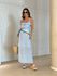 VESTIDO MONIQUE LONGUETE BABY BLUE