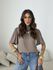 BLUSA NICOLY GOLA ALTA CAQUI