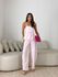Conjunto Camila 02 Listrado Rosa