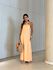 VESTIDO ELLIE LONGO LARANJA