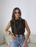 BLUSA NAYARA ACETINADA CAFÉ