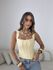 CORSELET RAIANE RENDA AMARELO