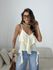 BLUSA FABIANA BABADOS CREME