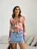 BLUSA SELENA ESTAMPADA ROSA