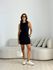 VESTIDO LAUREN CAVADO PRETO