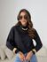 CAMISA MADALENA BOLSOS PRETO