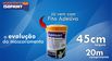 FILME DE MASCARAMENTO ISOPAINT AZUL 45CMX20M FITA 17MM NAUBER
