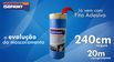 FILME DE MASCARAMENTO ISOPAINT AZUL 240CMX20M FITA 17MM NAUBER