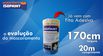 FILME DE MASCARAMENTO ISOPAINT AZUL 170CMX20M 48MM NAUBER