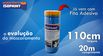 FILME DE MASCARAMENTO ISOPAINT AZUL 110CMX20M FITA 17MM NAUBER