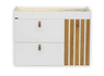 TOUCADOR CORSO PINA FREIJO BRANCO FOSCO 78 CM