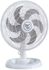 Ventilador de Mesa Premium 50cm 130W branco c/ Prata - Tron