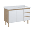 GABINETE COZ AJ RORATO MAD ATENAS 116,2CM BRANCO