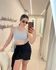 Cropped Bia Cinza