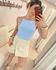 Short Saia Zara Creme