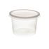 Pote Plástico Redondo Com Tampa 1500ml Rioplastic - 180 Unidades
