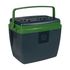 Caixa Térmica Cooler Azul Marinho C/ Verde 36 Litros Com Alça - Bel