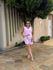 Conjunto Short Luma Rosa