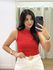 Blusa Lica Vermelha
