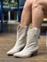 Bota Western Off white 