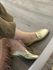 Mocassim Paty Dourado