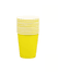Copo de Papel Amarelo Candy Descartável 250ml - 10 unid