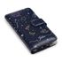 CAPA CARTEIRA COURO NOME GALAXY AZUL