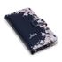 CAPA CARTEIRA COURO NOME SAKURA AZUL