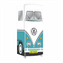 Envelopamento Geladeira Perua Kombi Azul