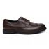 Sapato Social Brogue Islândia Croco Couro Cafe