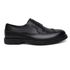 Sapato Social Brogue Islândia Croco Couro Preto