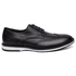 Sapato Masculino Grécia Derby Brogue Tamanho Especial Couro Preto 