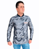 CAMISA MASCULINA C.F BRASIL CARTUCHERA CAMUFLADA CINZA