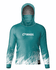 CAMISA DE PESCA LINHA EVOLUTION COM CAPUZ E BUFFER TURQUEZA UNISSEX TAMANHO TRADICIONAL