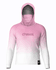 CAMISA DE PESCA LINHA EVOLUTION COM CAPUZ E BUFFER DEGRADE ROSA TAMANHO TRADICIONAL
