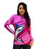 CAMISA DE PESCA FEMININA C.F BRASIL PINK MARLIM AZUL